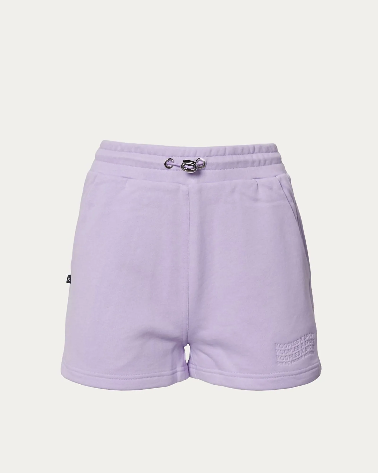 Sweat Short With Logo In Purple | Purple