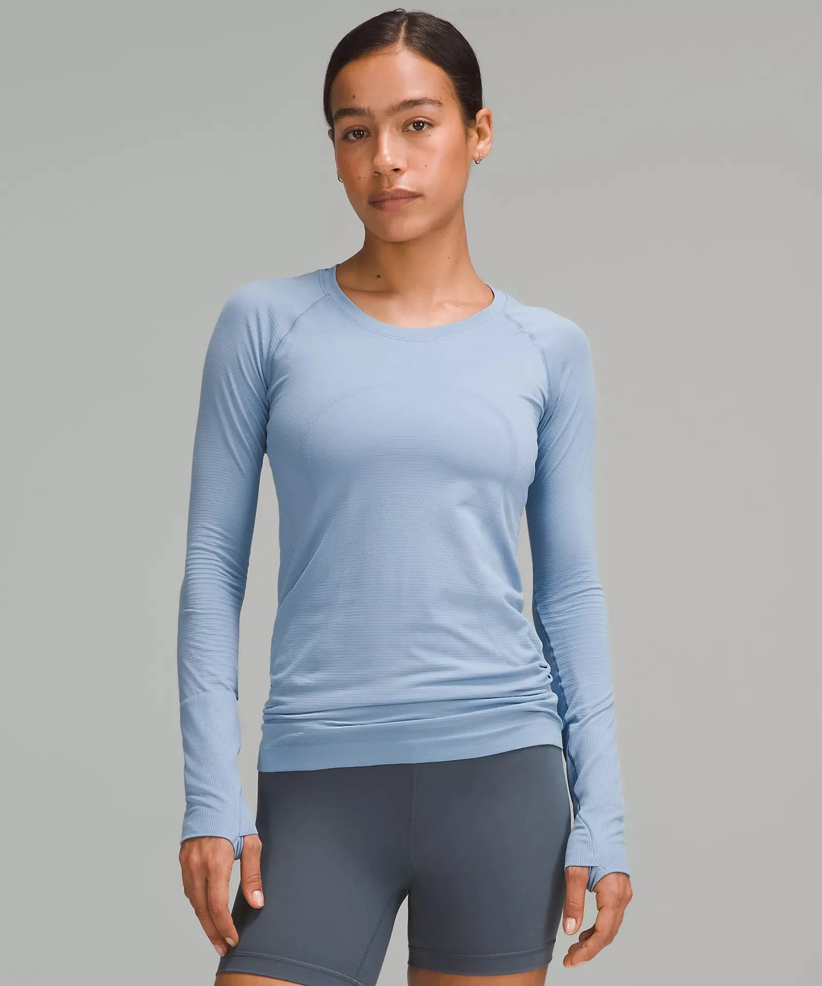 Swiftly Tech Long-Sleeve Shirt 2.0 | Blue Willow