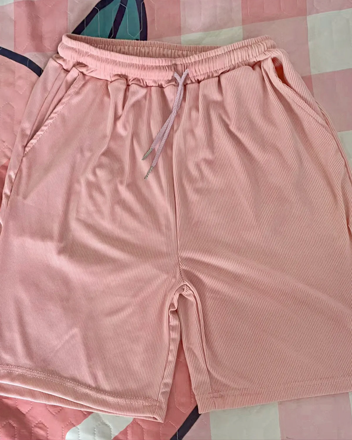 Tata elf pageant Long Shorts Casual High Waisted Running Shorts Pockets