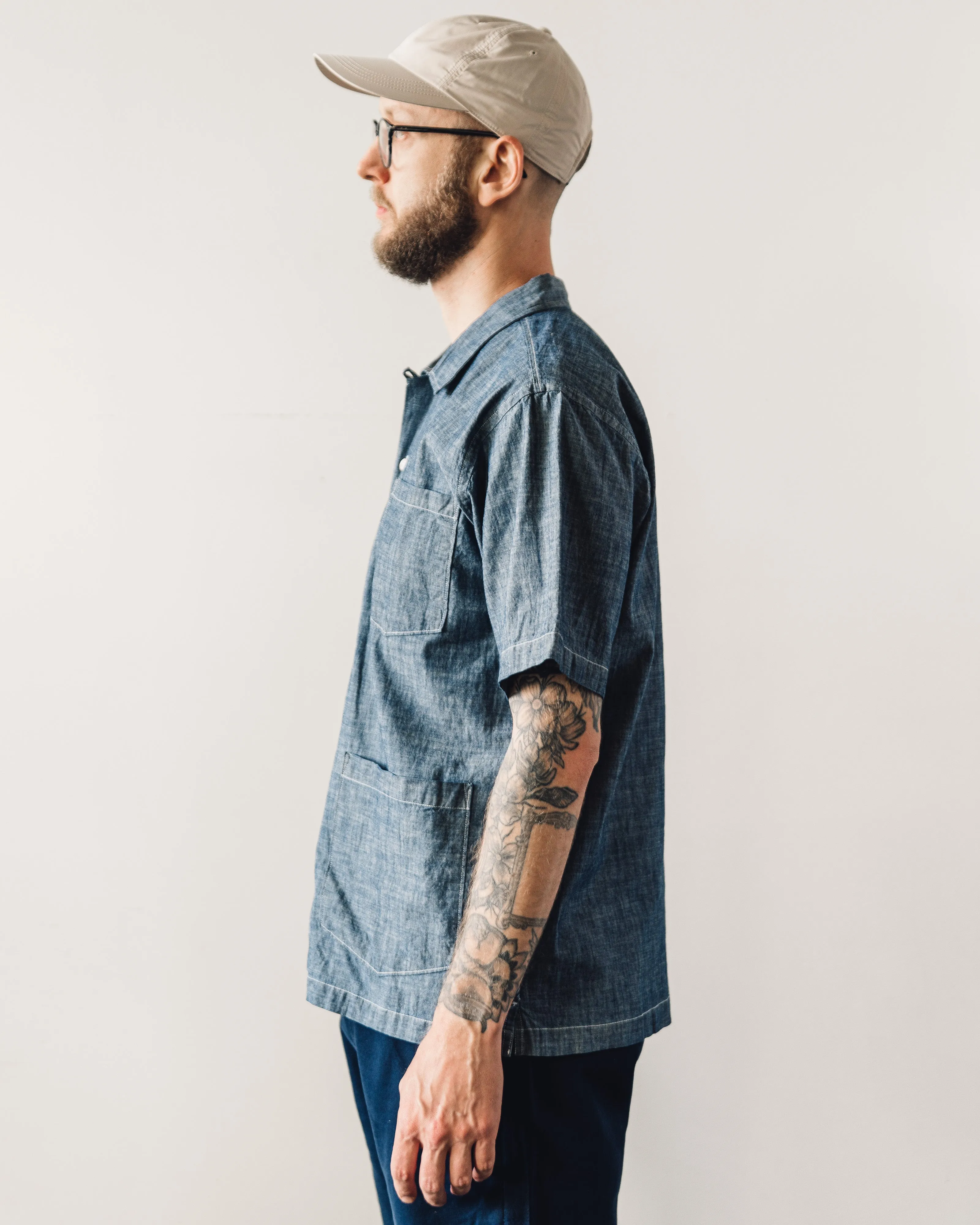 Universal Works Summer Overshirt, Chambray