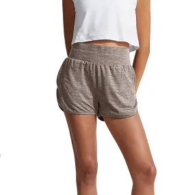 Varley Romney Taupe Marl Womens Tennis Shorts