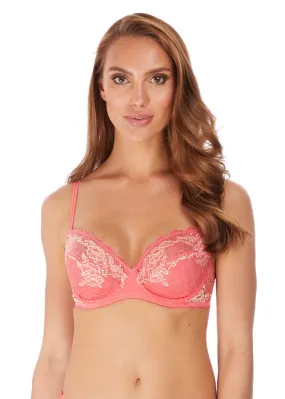 Wacoal Lace Perfection Average Wire Bra, Strawberry Ice
