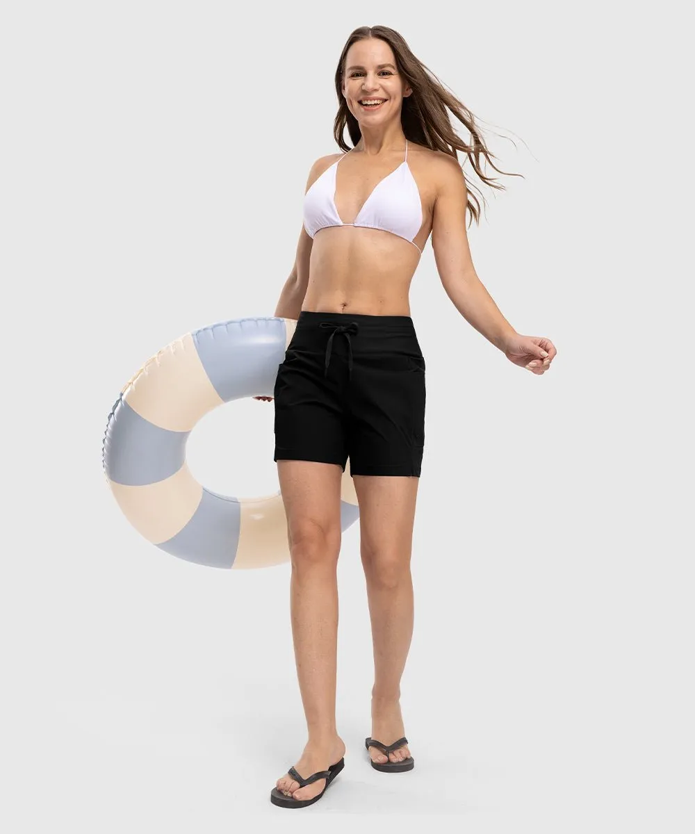Women's 5" Quick Dry Swim Board Shorts