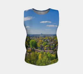 Women's All-Over Loose Regular Tank Top - McHugh Bluff Fall