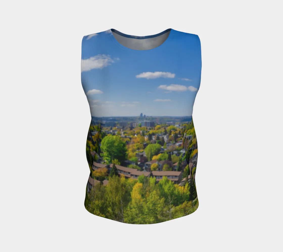 Women's All-Over Loose Regular Tank Top - McHugh Bluff Fall