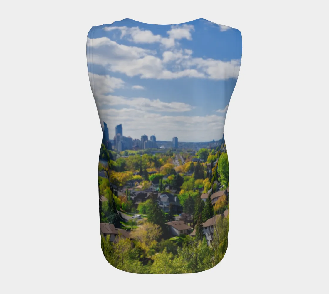 Women's All-Over Loose Regular Tank Top - McHugh Bluff Fall