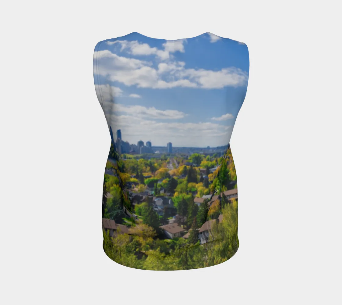 Women's All-Over Loose Regular Tank Top - McHugh Bluff Fall