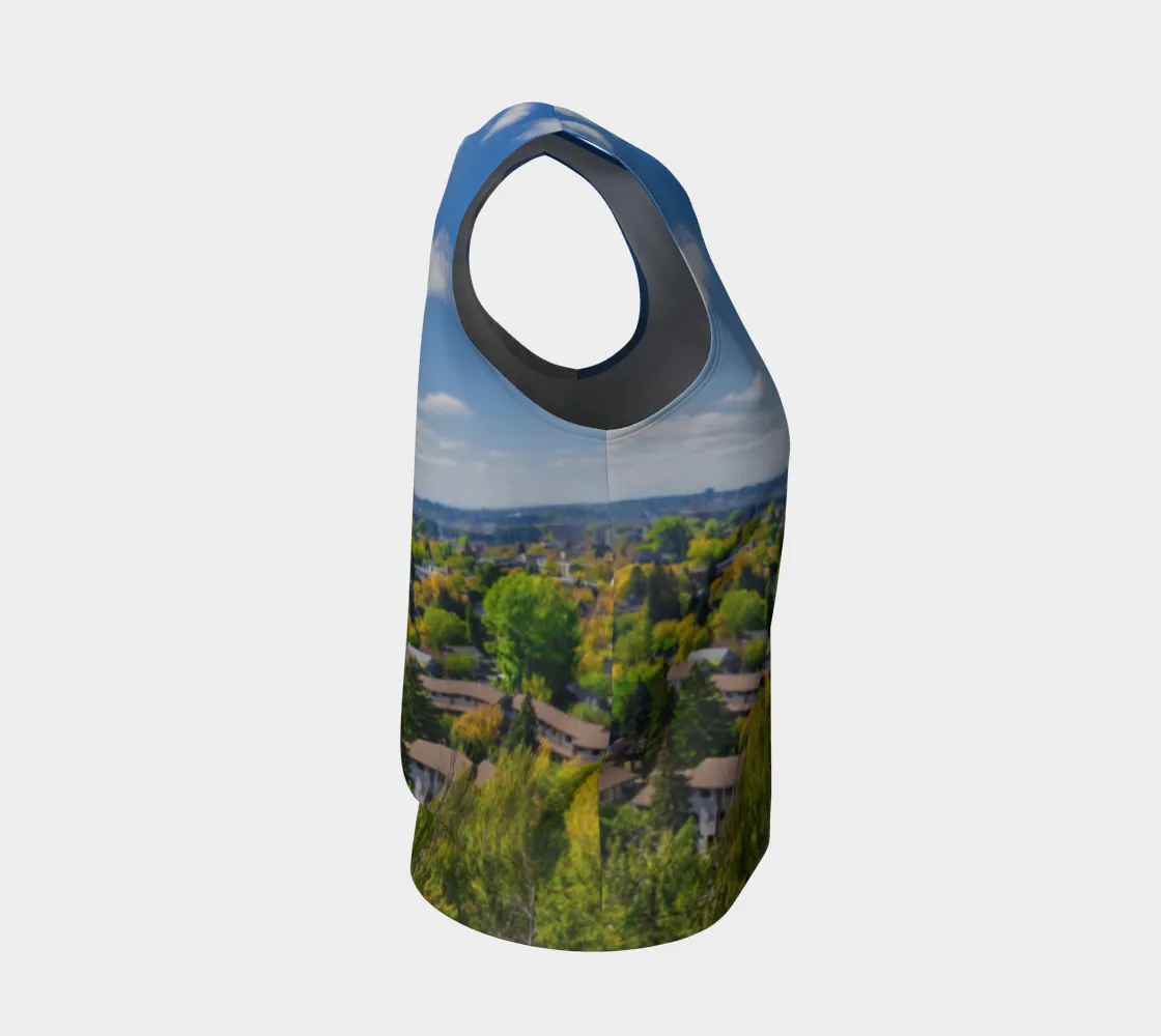 Women's All-Over Loose Regular Tank Top - McHugh Bluff Fall