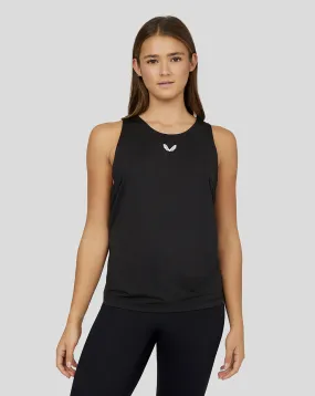 Women's Black Carbon Training Tank Top - Breathable Training Tank for Women, Activewear Top
