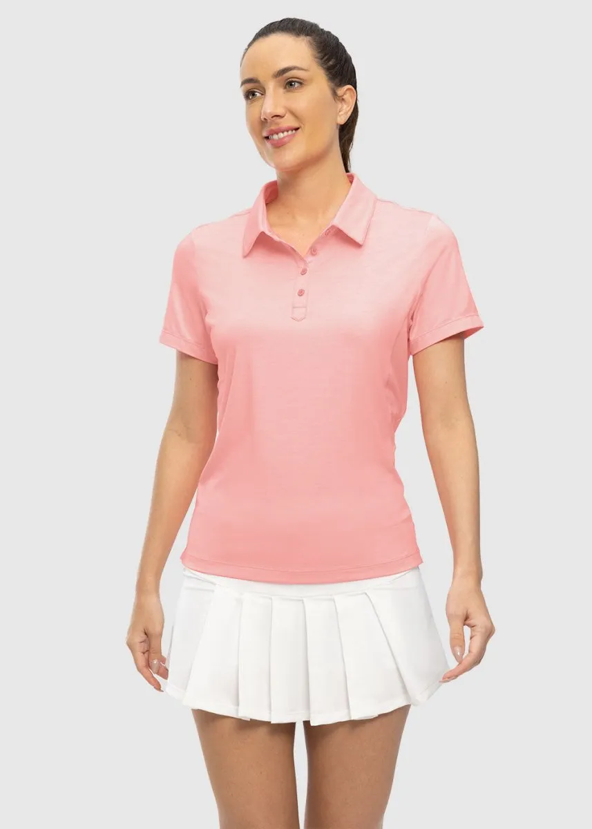 Women's Lightweight Breathable Polo Shirts