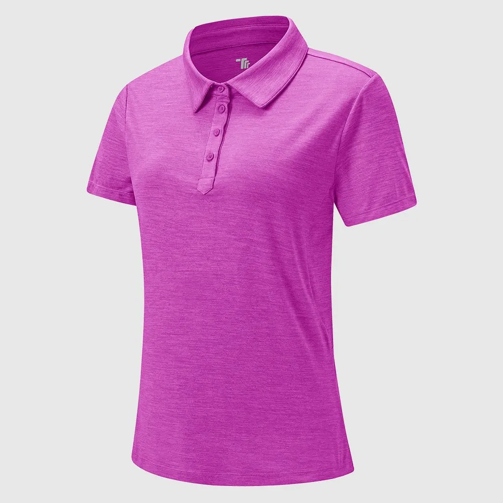 Women's Lightweight Breathable Polo Shirts