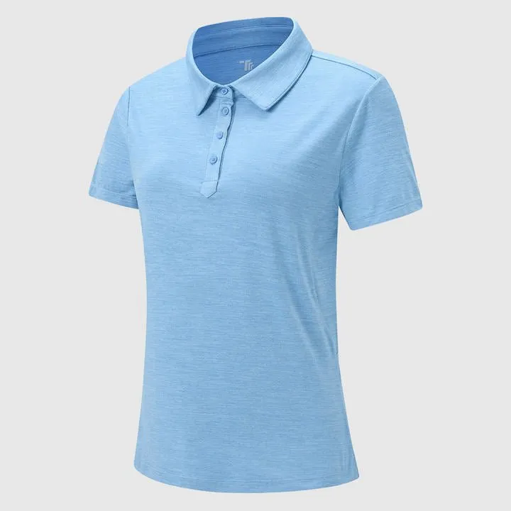 Women's Lightweight Breathable Polo Shirts