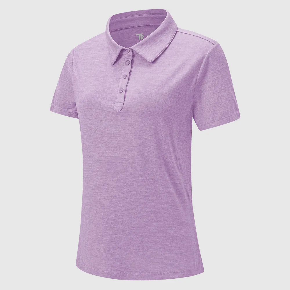 Women's Lightweight Breathable Polo Shirts