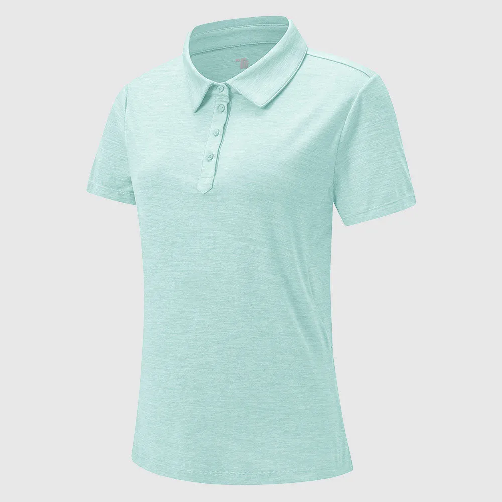 Women's Lightweight Breathable Polo Shirts