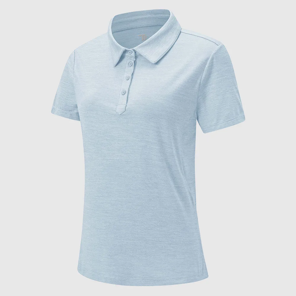 Women's Lightweight Breathable Polo Shirts