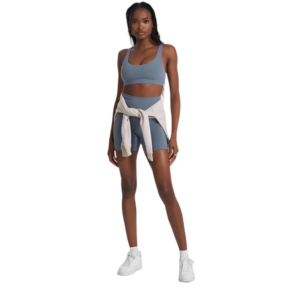 Womens Studio Pocket Short - Light Azure