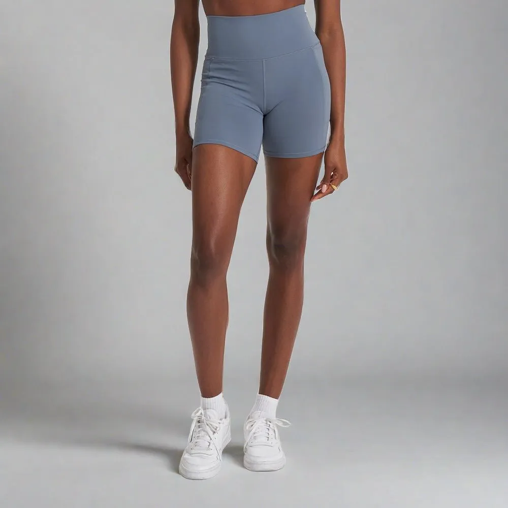 Womens Studio Pocket Short - Light Azure