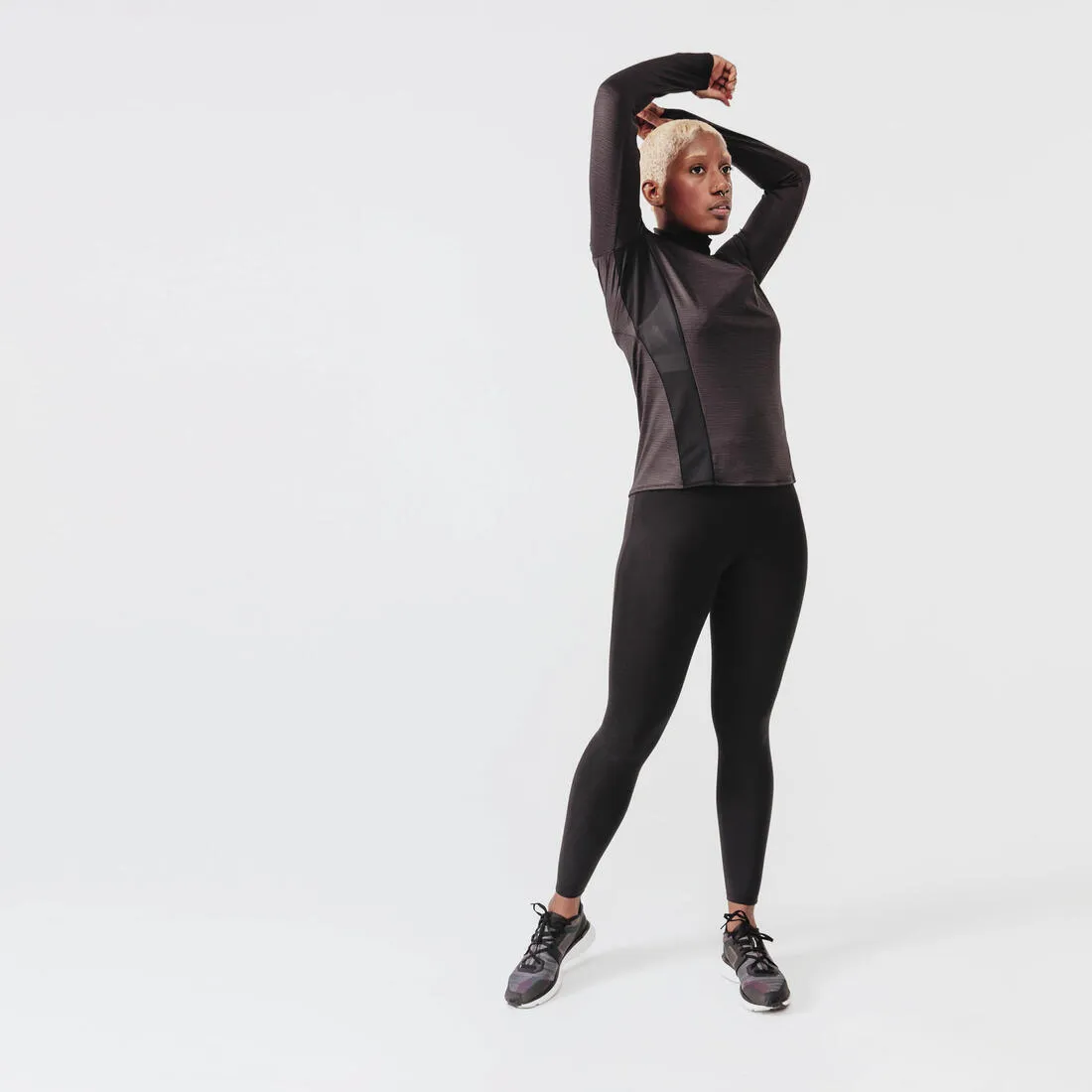 Women's Top Zip Long-Sleeved - Run Dry  